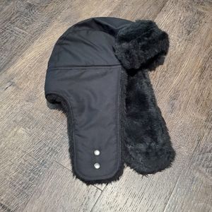 Northface Winter Hat w/ Earflaps, Black